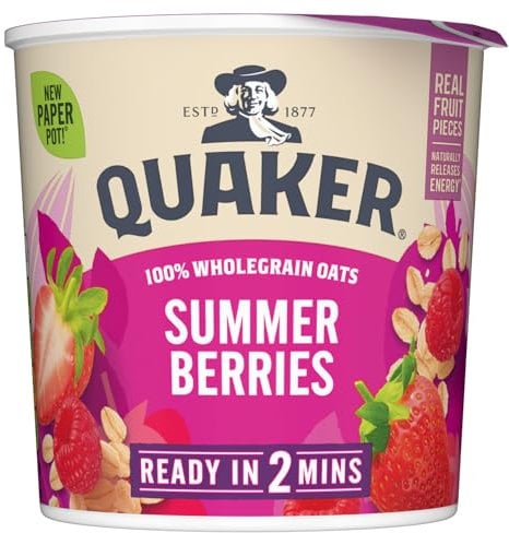 Quaker Oat So Simple Summer Berries Porridge Pot, 58g