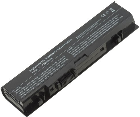 Batterie ohmHero 5200 mAh 10,8 V pour ordinateur portable Dell Studio 1535, 1536, 1537, 1555, 1557, 1558