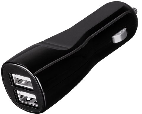 Hama USB-Dual-Kfz-Ladegerät mit Auto-Detect schwarz