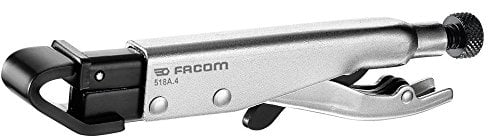 FACOM Gripzange für Karosseriebauer, Kompakte Aussparungszange, 1 Stück, 518A.4