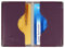 Color Pop Étui 2 Cartes bancaires Anti-RFID (Prune), Fabriqué en France, PVC