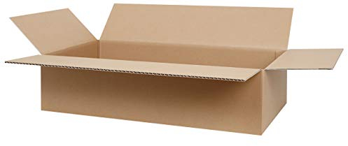 25 Faltkartons 600 x 300 x 150 mm, CARTONARA Versandkartons geeignet für Versand mit DPD, GLS und Hermes, Versandverpackung