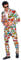 W WIDMANN MILANO Party Fashion - 60er Jahre Pop Art Style Outfit, Jacke und Hose, Anzug, Faschingskostüme