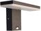 max K O M F O R T MODERNE LED Außenwandleuchte mit Bewegungsmelder Wandleuchte 10W warmweiß schwarz Wandlampe Wandleuchte Außenlampe Lampe 17601