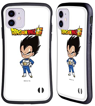 Head Case Designs Officially Licensed Dragon Ball Super Vegeta Characters Hybrid Case Compatible With Apple iPhone 11