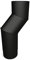 Saver Range 5 inch Offset Double Bend Stove Flue Pipe Black by StoveMaestro