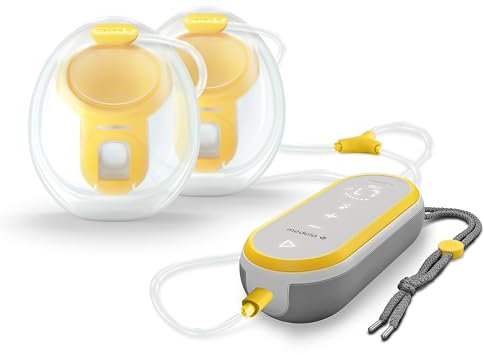 Medela Freestyle Tire-lait mains libres | Tire-lait lectrique double portable, portable et discret avec connectivit par application