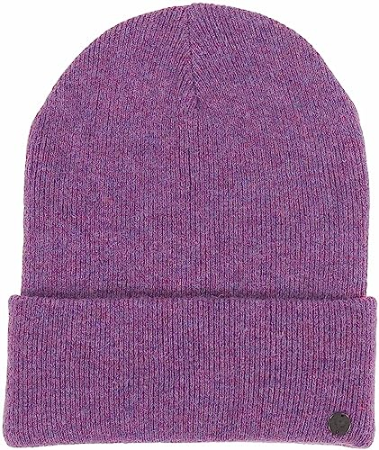 FRAAS Damen Mütze - warme Beanie mit Rippenmuster - Sustainability Edition Berry