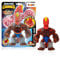 STRETCHY LEGENDS Hammer Head - Elastische Actionfiguren für Kinder, Dehnbare Superhelden Figuren zu Sammeln mit Schleimfüllung