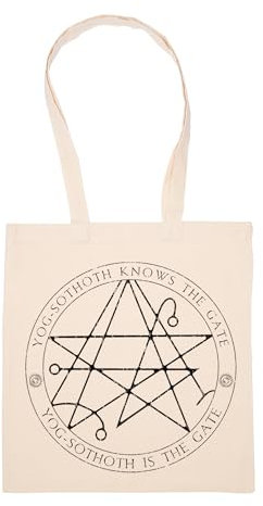 Generisch Gate Of Yogsothoth Sigil Tasche Wiederverwendbar Einkaufen Lebensmittel Baumwolltuch Tote Reusable Shopping Bag