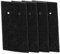 4 filtres pour sécheuse. Filtre adapté pour sèche-linge Bauknecht Privileg Whirlpool HX 481010716911. Filtre pour échangeur 230 x 115 x 14 mm. Filtre pour séchoir à condensation et pompe à chaleur