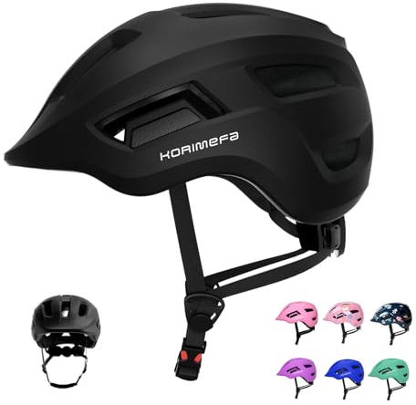 KORIMEFA Kleinkind Helm Kinder Fahrradhelm Baby Multi-Sport Verstellbarer Helm Sporthelm Radfahren Fahrrad Roller Skateboard Helm Leicht für Kinder Jungen Mädchen von 2-8 Jahren Alt (Schwarz, XS)