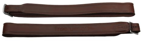 Freejump Steigbügelriemen Classic Wide Braun - S
