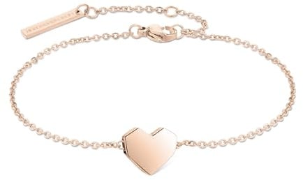 LIEBESKIND BERLIN Herz-Armband für Damen – Edelstahl-Armschmuck mit liebevollem Herzanhänger – In verschiedenen Farben und Ausführungen – Romantische Geschenkidee