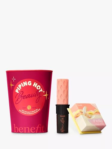 Benefit Piping Hot Beauty Geschenkset inklusive Roller Lash Mascara in Reisegröße und Shellie Blush