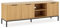 HOMN LIVING Mobile TV Auri 3 ante, colore Rovere, 160 cm (larghezza) 40 cm (profondità) 55 cm (altezza)