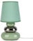 Näve Tischlampe Tischleuchte Nachttischlampe Keramik mintgrün Leselampe Textil H 31cm