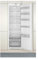 CDA 294 Litre Integrated In-column Larder Fridge