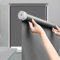 tow000ack Tenda a Rullo Oscuranti Termica,Senza Foratura,Avvolgibile per Interni,Tessuto Poliestere Grigio Scuro,con Rivestimento Stesso Colore,per Finestre,Larghezza x Altezza (50cm x 170cm)