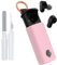 POZCIS for Skullcandy Dime Evo Case Cover, Soft Silicone Protective Earbuds Case, Only Compatible with Skullcandy Dime Evo with Cleaner Kit Accessories Set(Pink)