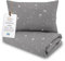 Kinder Bettdecke ohne Bezug 100x135 cm - Baumwolle Baby Decke und Kissen Set Kinderdecke 100 x 135 und Kopfkissen 60 x 40 - Bettdecken Kinderbettdecke Oeko-Tex Monde