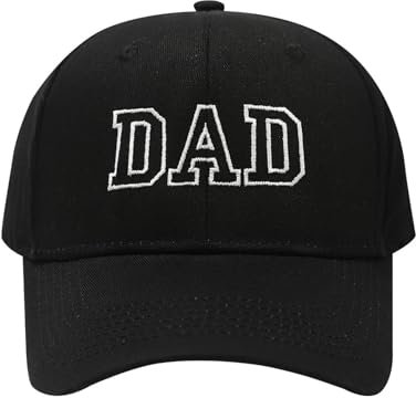 LOIJMK Vintage Gewaschene Baseballkappe, verstellbare Papa-Mütze aus Baumwolle für Damen und Herren Opa Schirmmütze (Black, M)