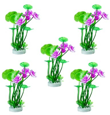 Zarte Aquarien, Landschaft, künstliche Pflanze, Lotus, Terrarium, Landschaft, Garnelen, Lotus, Statue, Aquarien, Lebensraum, Dekoration, dekorative Aquarium-Pflanze