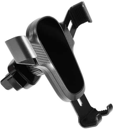 jojofuny Soporte para Teléfono de Coche Ajustable para Ventilación, Compatible Mayoría de Rejillas, Práctico Soporte para Teléfonos Inteligentes, Diseño Compacto para Uso Color Aleatorio