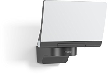 Steinel LED-Strahler XLED Home 2 graphit, 13,7 W Flutlicht, voll schwenkbar, 1550 lm, für Einfahrt, Hof und Garten, Ohne Bewegungsmelder