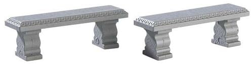 Lemax - PLAZA BENCH, SET OF 2