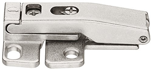 Klappen-Scharnier verstellbar Mittelscharnier für Klappenbeschläge Senso | Mittelband für Klappen aus Holz und Aluminium | Stahl vernickelt | Möbelbeschläge von GedoTec®