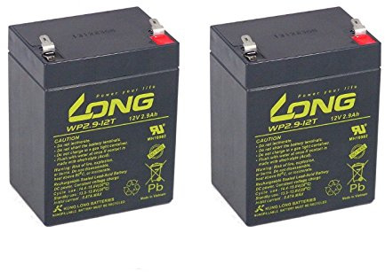 Akku kompatibel J1BA-001 J1BA001 2X 12V 2,9Ah wartungsfreie Batterie AGM Blei