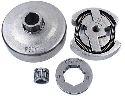Haishine 3/8 -7T Kupplungstrommel Kettenrad Felgenadelsatz für Partner 350 351 Kettensäge Ersatzteile