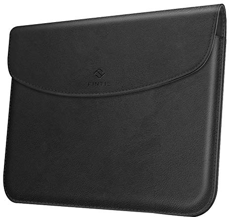 Fintie Sleeve für Microsoft Surface Go 4 2023 / Surface Go 3 2021 / Surface Go 2 2020 / Surface Go 2018 10 Zoll Tablet, Hochwertige Schutz Tasche Hülle aus Kunstleder, Type Cover Kompatibel, Schwarz
