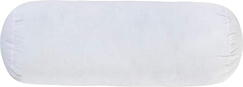 Erwin Müller Nackenrolle Lech mit Faserfüllung weiß Größe 40x15 cm Ø - optimaler Feuchtigkeitsabtransport, pflegeleicht, hygienisch waschbar, Polycotton-Bezug