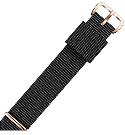 Catforest NATO Band Nylon 12mm-22mm-Armee-Sport-Handgelenk-Bügel für Männer/Frauen Uhrenarmbänder Uhrenzubehör, 17mm