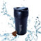 3E Travel Coffee Cup Travel Mug Leakproof - Coffee Mug Travel Thermal Cups for Hot Drinks Stainless Steel Travel Mug with Lid Straw Insulated Tea Cup Reusable Coffee Cups Hot Drink Travel Mug 500ml