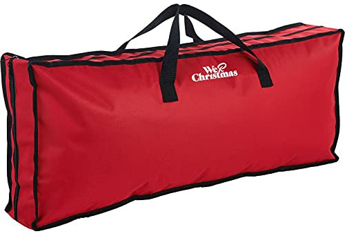 WeRChristmas Geschenkpapier-Aufbewahrungstasche, Rot, 83 cm