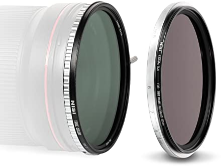 NiSi Kit Swift VND 72 mm - True Color 1 à 5 diaphragmes variable + filtre gris neutre ND16 (1,2) 4 diaphragmes