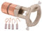 Juego de cepillos de anillo colector del alternador Kit de reparación del generador 230090 Reemplazo