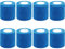 BQTQ 8 Rollen Haftbandage Selbstklebend Selbsthaftende Bandage Fixierverband Elastische Selbsthaftende Cohesive Bandage Haftbandage Verband (Blau, 5 cm x 4,5 m)