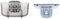 OXO Good Grips Stronghold Suction Sinkware Organizer & Good Grips StrongHold Suction Soap Dish