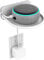ZahoTse Soporte de pared para Google Nest WiFi/TP-LINK ON HUB, soporte de pared Google Nest WiFi/TP-LINK ON HUB, cable de almacenamiento, accesorios para altavoces (blanco, 2 unidades) ZH01