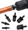 Abocardador Aire Acondicionado, Juego de Herramientas Estampación Tubos Cobre para Acondicionado con Mango Acero Cojinete Expansor Tubos, Juego de Brocas Expansión Tubo Giratorio (B)