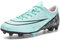 DimaiGlobal Scarpe da Calcio Uomo Sportivo attività all'aperto Bambini e Ragazzi Tacchetti Professionali competizioni Scarpe da Allenamento Scarpe da Calcetto Prato Artificiale 32EU Turchese