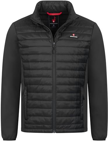 Höhenhorn Kaprun Herren Jacke Hybridjacke Schwarz Gr. S