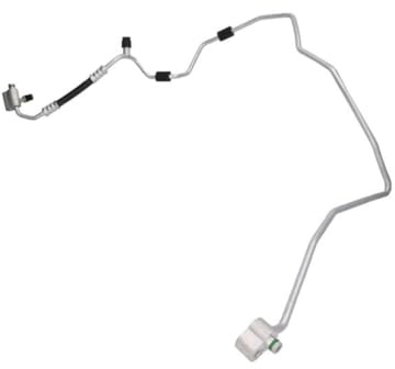 THERMOTEC KTT160133 Hochdruckleitung und Niederdruckleitung Klimaanlage Kompatibel mit VW GOLF VI 5K1