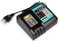 18V Ladegerät für 14,4V-18V Lithium-Ionen-Akku, Ersatz für Makita DC18RC, 3A Ersatz-Ladegerät für BL1830 BL1840 BL1860