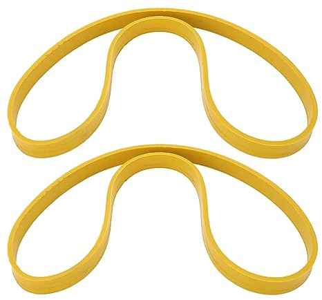 Bandsaw Wheel Tires, 25.4 cm Woodworking Band Saw, Yellow, Pack of 2