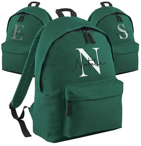 Print Maniacs Personalised Backpack for Kids Back to School 18 Litres Rucksack with Name Ideal for Boys, Girls, Toddlers,and Primary School Students Perfect School Bag